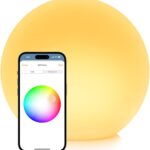Eve Flare – Portable Smart LED Lamp with Apple HomeKit Technology, IP65 Water Resistance and Wireless Charging, Bluetooth & Thread