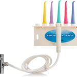Water Dental Flosser for Family Use 5 Color Jet Tips for Faucet & Shower, Oral Irrigator Non-Electric Safety Water Pressure,Oral Care Tooth Cleaning. Energy Saving & Environmental Protection.