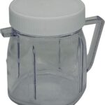 WUYAN 4937 Mini Blender Jar Accessory compatible with Oster, 1-Cup Mini Plastic Jars with lids (1)