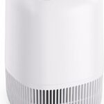 Air Purifiers for Home with H13 True HEPA Filter Up to 1076 Ft² for Pet Hair, Odors, Pollen, Smoke, Compact Air Cleaner with 3 Speeds, Timer, Aroma Quiet 360°Intake Filter, White