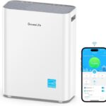 GoveeLife Smart Air Purifiers for Home Large Room, Air Purifiers for Pets with PM2.5 Sensor, Washable Pre-Filter for Pet Hair Lint, 24dB Large Air Purifier with App Control