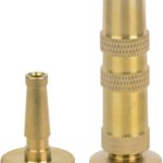 Melnor 65043-AMZ Solid Brass Nozzle Bundle – Heavy Duty, Adjustable Spray & High-Pressure Jet – Leak-Free Design – Compact