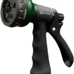 AUTOMAN Garden Hose Nozzle, Water Sprayer Nozzle with 7 Adjustable Watering Patterns,Slip Resistant Nozzle for Plants,Lawn,Washing Cars,Window Cleaning,Showering Pets & Outdoor Fun.