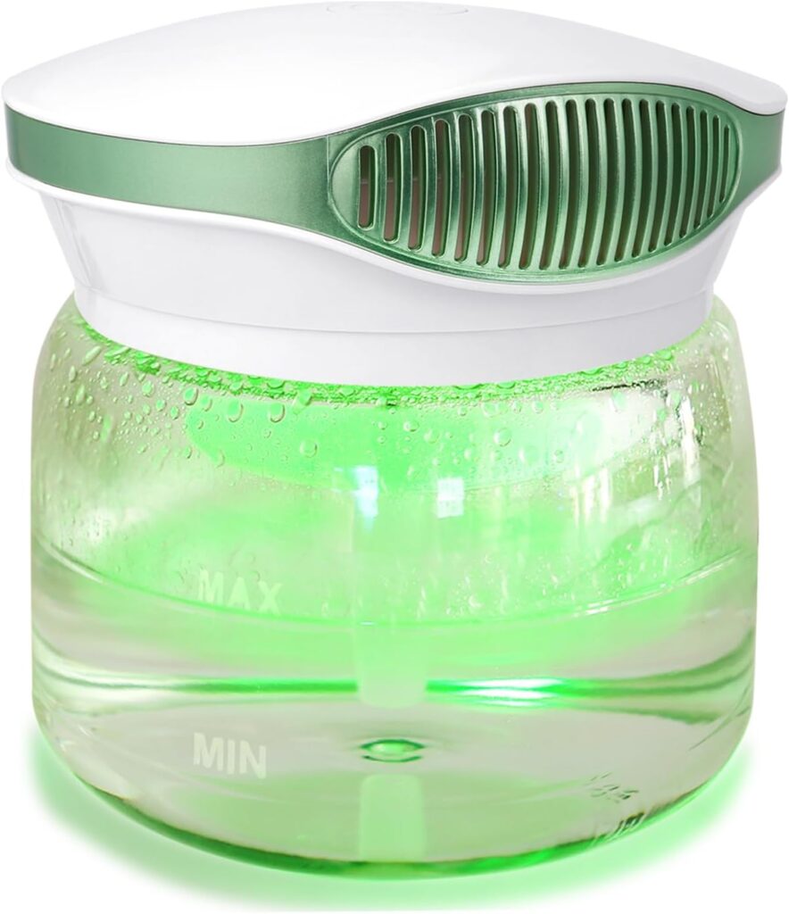 Water Air Purifier for Home, Air Washer Aroma Diffuser, Rainbow Air Purifier, Air Washer Humidifier, Essential Oils Aroma Fresher With Night light for Home, Office, Bedroom