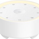 Kipcush Sound Machine & Night Light for Adults/Baby/Kid. White Noise Machine with Max 8H Timer & 20 Soothing Sleep Sounds. Small Size & Portable Design for Bedroom, Office, Travel. Favorites Buttons