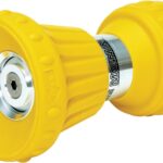 Underhill Magnum Garden Water Hose Nozzle, Sprayer, 37 GPM 80 PSI, 3/4-Inch Thread Inlet, Jet, Soak, Fan, Metal and Rubber, Adjustable, NG450