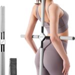 Posture Corrector Yoga Cross Stick -Yoga Stick Posture Corrector- Back Pain Relief for Men Women – Stretcher and Straightener for Upper and Lower Back -Back Straightener Posture Corrector