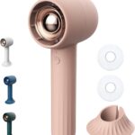 Handheld Fan with Aromatherapy, Portable Hand Held Fan with 2000aMh USB Rechargeable Battery, 3 Speed Adjustable, Ideal for Travel, Makeup, and Outdoor Personal Cooling