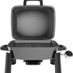Nexgrill 1-Burner Portable Propane Gas Grill with Lid, Piezo Ignition, 10,000 BTUs, 183 SQ In, Compact Tabletop Grill for Outdoor Cooking, Camping, Tailgating, Gardens, Patios, and More – 820-BC002