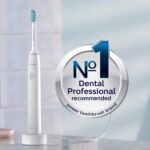 Philips Sonicare HX3411/05 Electric Toothbrush DailyClean 1100 with QuadPacer & Smartimer – (Mint Blue)