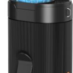 Portable Waist Fan, Rechargeable 3000mAh Battery, 25H Runtime, 6600RPM Turbo Dual Clip, 4 Speeds Adjustable, Belt Fans for Hiking, Riding, Fishing, Hands-Free Hanging Fan Gifts for Hiker, Worker