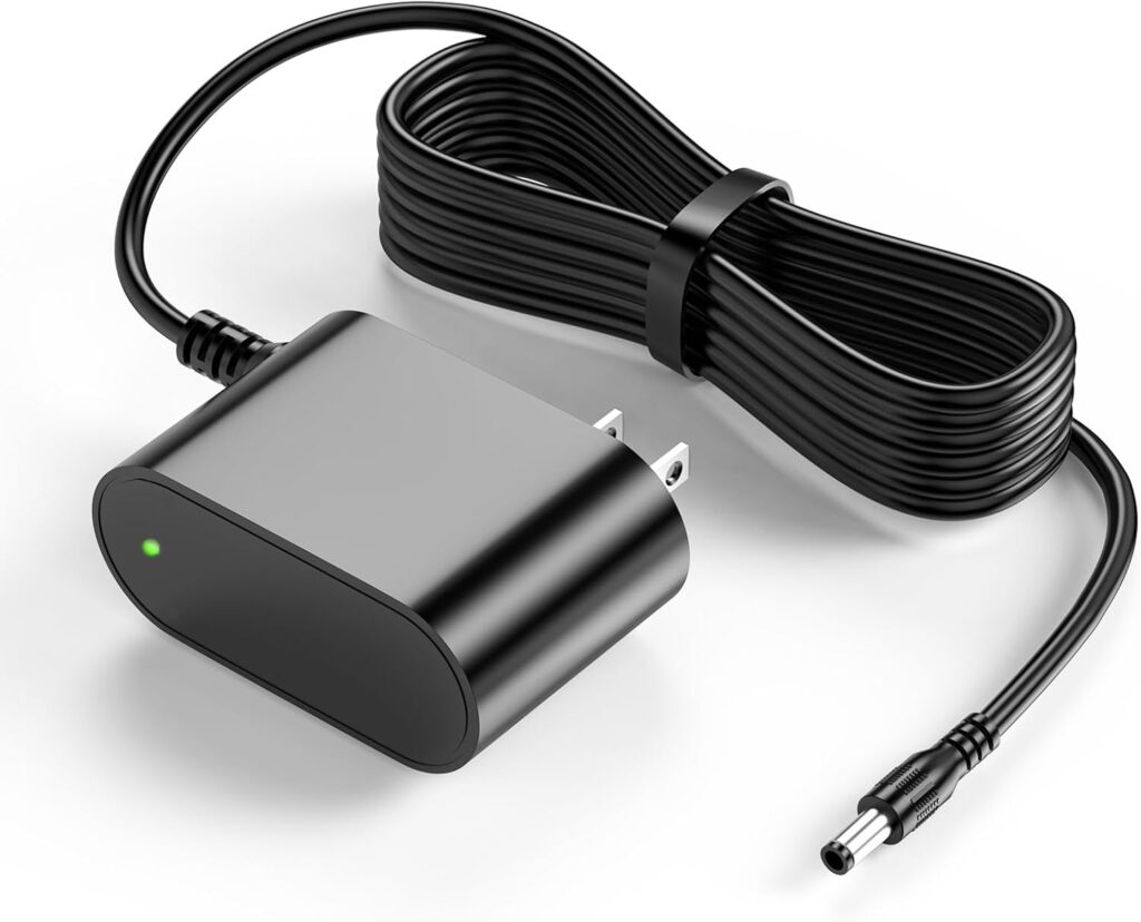 VHBW 27V Massage Gun Charger for Sharper Image Powerboost 1011666 1013002 1012667 1013983 1013985Deep Tissue Cordless Massager Gun Power Cord 6FT (Not for 18V Massage Gun)