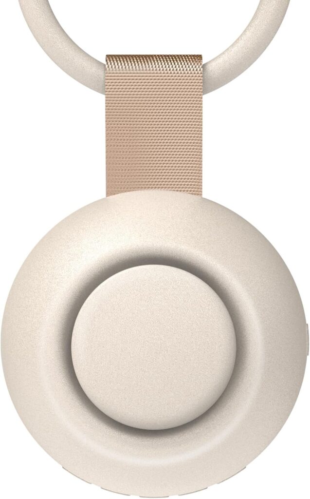 2025 Mom’s Choice Awards, Portable Sound Machine for Baby Adult, AI Cry Detection, 18 Soothing Sound, Bluetooth Rechargeable White Noise Machine for Home Office Travel, Nursery Light, Gray