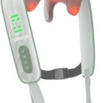 Snailax Cordless Shiatsu Neck Massager with Heat, 4D Kneading Back Shoulder Massager Deep Tissue, Larger Massage & Heating Area, Gift for Mom Dad