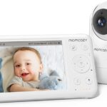 Momcozy Video Baby Monitor, 1080P 5″ HD Baby Monitor with Camera & Wall Mount, Infrared Night Vision, 5000mAh Battery, 2-Way Audio, Temperature Sensor, Lullabies, 960ft Range, Ideal for New Moms, BM01