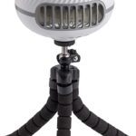 Stroller Fan Portable Ultra-Low Noise Baby Personal Fan,Rechargeable 2000mAh Battery Powered Fan for Stroller Baby.