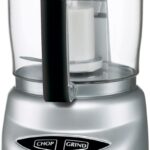 Cuisinart Mini-Prep Plus Food Processor, 24-Ounce Mini Food Processor to Chop Herbs, Vegetables, and Hard Cheese, 24-Ounce Work Bowl, Reversible Stainless Steel Blade, DLC-2ABC, Brushed Chrome/Nickel