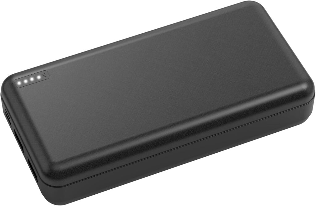 20000 mAh 5V2A Battery Pack for Electric Heated Camping Chair, Heated Blanket, Heated Hunting Seat Pad, Heated Sleeping Bag USB Power Bank for Camping Work Battery Pack(Only Battery Pack)