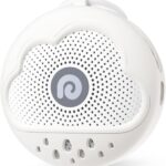 Dreamegg White Noise Machine – Portable Sound Machine Baby with Safe Silicone Cover, Features Powerful Battery, 21 Soothing Sound, Noise Canceling for Sleeping, Baby Registry Gift, Nursery, Travel