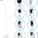 HOLACA 35 inch or 63 inch Floor Stand for Hellobaby, Infant Optics DXR-8/8 Pro, eufy, Vava/Hipp and Nooie Baby Monitor,Owlet and Motorola Baby Monitor, for Any Other Cameras with 1/4 Screw Mount