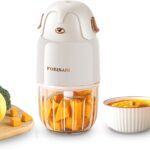 Baby Food Maker – Processor & Blender for Fresh Meals, Fruits, Veggies, Meat & Puree (White)