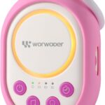 2025 Mom’s Choice Awards | White Noise Sound Machine Baby with Night Light, 20 Soothing Sounds, 22 Hours Battery Life, Travel, Registry Gift, Shower, Clips on Baby Stroller