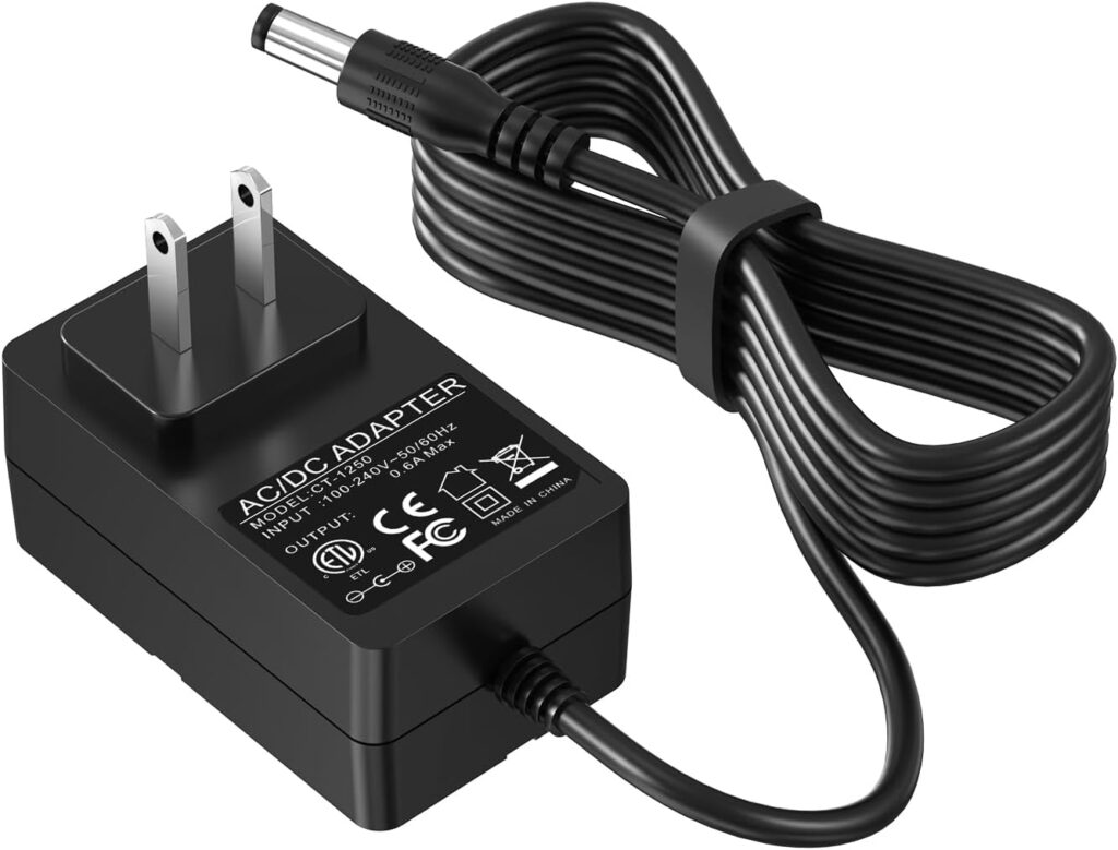 24V Charger for Hypervolt Hyperice Massage Gun Charging Cord, Work with Opove M3 Pro, TaoTronics TT-PCA003 Massage Gun, TOLOCO EM26 T11 Pro, M3 Pro 2, Apex Power Adapter Cord (ETL – 5.9 FT)