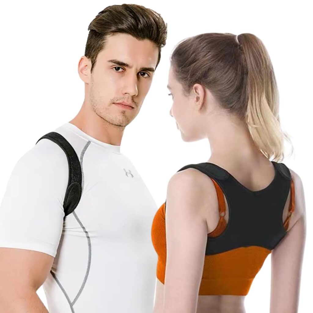 Posture Corrector for Men, Comfortable Back Support Brace, Breathable Back Brace for Men Lower Back, Straightener Posture Corrector, Spine, Shoulder and Neck Pain Relief