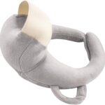 Bottle Holder Pillow, Neck Support Pad for Bottle Feeding Care, Comfort & Easier Nursing Cushion for Mom, Arm & Wrist Relief (Grey)
