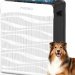 Air Purifier for Home Large Room 2800 Ft², MOOKA H13 True HEPA Double-Sided Air Purifiers for Home Pets with Washable Filters, PM 2.5 Air Quality Sensor, Air Filter Cleaner for Bedroom, Dorm, Office