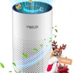 Air Purifiers for Bedroom Home up to 1000 ft², Vniup H14 True HEPA Room Air Purifiers for Bedroom, with Fragrance Function Sleep Mode& Light Mode Air Cleaner for Pet Dander Odor Dust Smoke