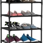 FIDUCIAL HOME 10 Tiers Shoe Rack 20-25 Pairs Sturdy Shoe Shelf