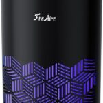 FreAire Air Purifiers for Bedroom Covers Up to 1086 Ft², Air Purifiers for Home, HEPA Air Purifier with Lights, Air Purifier Removes Dust Smoke Pollen Dander Smell, for Home/Pets/Bedroom (Black)