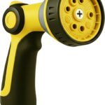 Garden Hose Nozzle – 8-Pattern Hose Sprayer with Thumb Control – Watering Tool for Garden, Car Wash, Lawn Care & Pet Shower