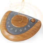 Sleep Sound Machine, Portable Battery Powered Noise Machine with 36 Soothing Sounds, USB Charger, Auto-Off Timer, Adjustable Volume, Headphone Jack for Baby, Kid, Adult