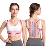 Back Posture Corrector for Women – Adjustable Lightweight Back Brace Posture Corrector Bras for Neck Shoulder Upper Back – Invisilite Hunchback Slouching Under Clothes (Medium)