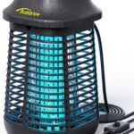 Bug Zapper 4200V for Outdoor and Indoor, 9.84 Ft Power Cord with Switch, Waterproof Electric Mosquito Zappers(3rd Generation), Mosquito lamp, Electronic Bug Zapper Light Bulb