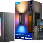 Govee Outdoor UpDown Wall Light, 1 Pack, 1200LM RGBICWW Smart Porch Lights Outdoor with 64 Scene Modes, IP66 Waterproof Wall Sconce for Outdoor Decor, Works with Alexa, Google Assistant and Matter