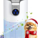 Air Purifiers for Home Large Room Up to 1500ft² with Aromatherapy, MOOKA HEPA Air Purifier for Bedroom Pets Kitchen, Air Filter Cleaner for Wildfire Smoke Pollen Dust Dander Odor, 15dB, M03