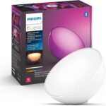 Philips Hue Go Smart Portable Dimmable Table Lamp, White – White and Color Ambiance LED Color-Changing Light – 1 Pack – Indoor and Outdoor Use – Control with Hue App or Voice Assistant