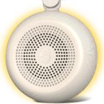 Easysleep White Noise Sound Machine Portable Sleep Machine for Baby Adult with 30 Soothing Sounds 12 Night Light Colors 4 Timer Memory Function Rechargeable Noise Machines for Sleeping, Office