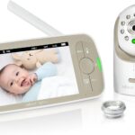 Infant Optics DXR-8 PRO Video Baby Monitor, 720P HD Resolution 5″ Display, Patented A.N.R. (Active Noise Reduction), No WiFi, Pan Tilt Zoom, and Interchangeable Lenses