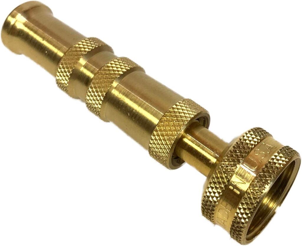 Brass Hose Nozzle – Made in the U.S.A.