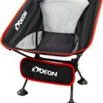 Portable Camping Chair, Ultralight Durable Foldable Chair for Outdoor Camp,Travel, Beach, Picnic, Garden, Sport Sturdy Frame, Comfortable Collapsible Lawn Chair, Supports 330Lbs