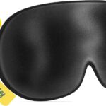 100% Silk Sleep Mask for A Full Night’s Sleep | Comfortable & Super Soft Eye Mask with Adjustable Strap | Works with Every Nap Position | Best Sleeping Aid/Blindfold/Gift, Blocks Light Jersey Slumber
