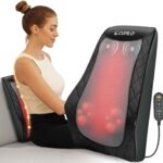 Back and Neck Massager, FSA Eligible HSA Store Massager for Pain Relief Deep Tissue, Heated Massage with Vibration, Massage Pillow for Neck, Back, Shoulder, Leg, Gifts for Men Women