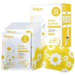 Steam Eye Mask, 10 Packs Heated Eye Mask, Self Heating Disposable SPA Warm Compress for Eyes Sleep Mask, Soothing Moist Heat Eye Masks, Travel Essentials & Relaxation Gifts (Chamomile Scent)