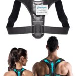 Kizu Spine Posture Corrector for Women, Kizu Spine Posture Corrector for Men – Comfortable Upper Back Brace, Adjustable Shoulder Support, Helps Relieve Neck, Back and Shoulder Pain, Fits Discreetly