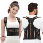 Back Brace Posture Corrector for Women and Men,Adjustable Full Back Support,Upper and Lower Back Pain,Shoulder Straightener,Neck,Hunchback,Hump,Neck,Spine Corrector (Large)