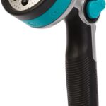 Gilmour Heavy Duty Thumb Control Garden Hose Nozzle with 8 Pre-set Spray Patterns, Water Hose Nozzle for Watering Garden or Lawn